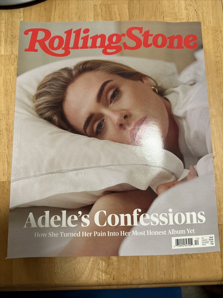 ROLLING STONE -Dec.’21 ADELE’s Confession- Brand New!