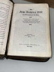 New Analytical Indexed Edition Holy Bible KJV Morocco Leather 1966 w/Concordance