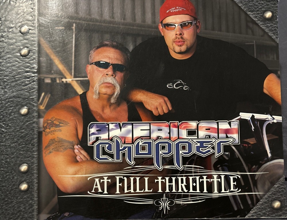 Motorcycle Memorabilia American Chopper At Full Throttle by Mike Flaherty