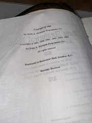 New Analytical Indexed Edition Holy Bible KJV Morocco Leather 1966 w/Concordance