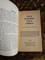 God’s Blueprint For A Church A Study Of Baptist Distinctives Kenneth Good 1974