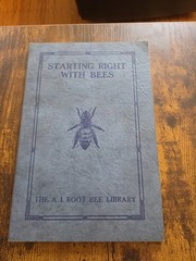 Rare 1922 First Edition „Starting Right with Bees”