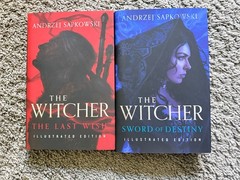 Witcher Complete Set 8 Books HC -Orbit – 1 & 2 First Print Illustrated edition