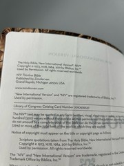 NIV Holy Bible Outdoorsman Realtree Camo Zondervan 2011 – VG+