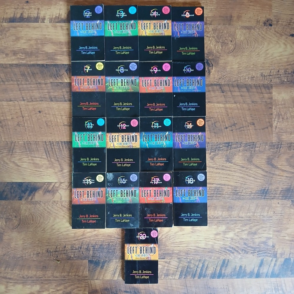 Lot of 17 Left Behind The Kids Books Jenkins LaHaye 2-4, 6-18, 20 Vintage
