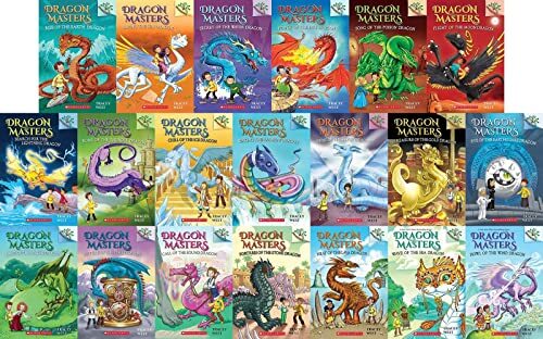 Dragon Masters Complete Series Set by Tracey West NEW Paperback_Boxset(300gm)