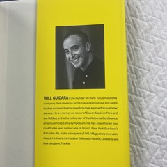 Unreasonable Hospitality Will Guidara Hardcover Business Leadership Customer Ser