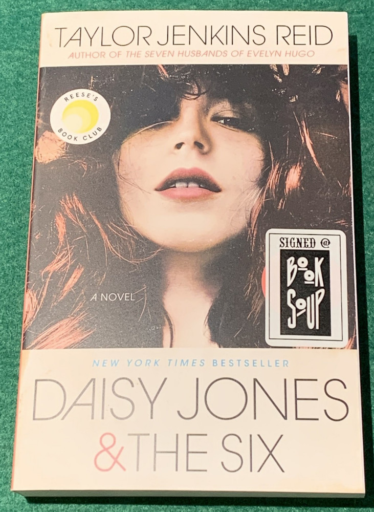 Daisy Jones & The Six by Taylor Jenkins Reid SIGNED 33rd Print Trade PB 2020