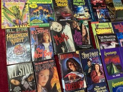 Lot Vintage YA Horror Books Paperback Goosebumps Pike Fear Street 1980s 1990s