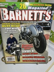 Barnett’s Magazine December 2007 Sturgis ‘07 26 Pages Of Just Harley’s