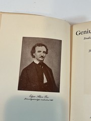 Genius And Disaster: Studies In Drugs And Genius 1926 Jeannette Marks