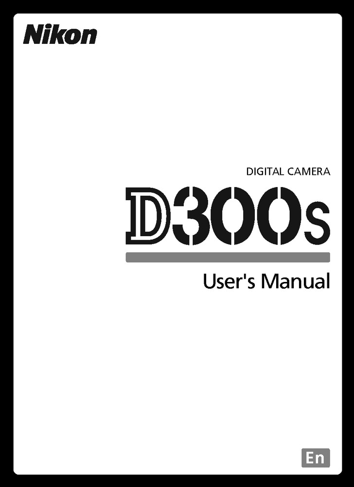 Nikon D300s COMPLETE Instruction Reference Guide COIL BOUND 432 PAGES!!!