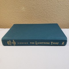 The Lightning Thief Percy Jackson Hardcover OOP Rick Riordan Unclipped Jacket