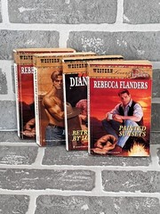 Harlequin Western Lovers Series Lot 4 Paperback Books