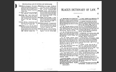 BLACK’S LAW DICTIONARY, 1st Edition 1891 and 2nd Edition 1910 Law Book on USB