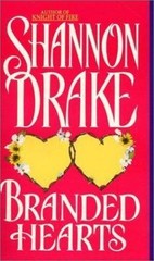 Branded Hearts – paperback, 9780380771707, Shannon Drake