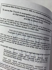 World Bible Society~ New International Version ~Holy Bible