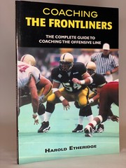 Coaching The Frontliners, by Harold Etheridge – 2001 – Coaches Choice – PB