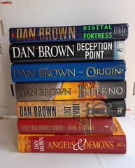 Dan Brown 6 FIRST EDITION Hardcovers – 5 Book Robert Langdon Series + Two More