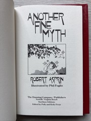 Another Fine Myth Limited Edition /1200 SIGNED Robert Asprin & Phil Foglio JL