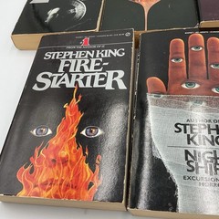 Stephen King Paperback Signet Lot Dead Zone Cujo Night Shift Dark Half Firestart