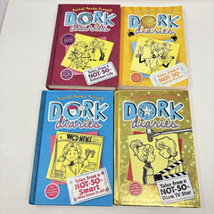 Lot of 9 DORK DIARIES By Rachel Renee Russell Mix HC and SC 1 is Drama Queen Ser