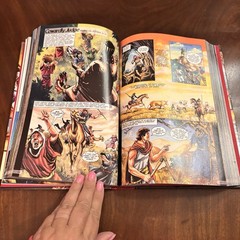 The Action Bible God’s Redemptive Story HC 2010 Sergio Cariello Illustrated