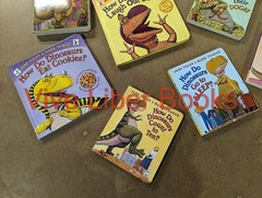 Lot of 5 How Do Dinosaurs Board Books Lot Random Children/Kids/Toddlers/Babies