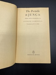 The Portable Jung (Vintage 1977 Paperback) Viking Portable Library
