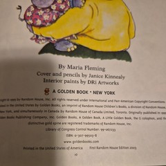 Vintage 1999 Where Do Kisses Come From? By Maria Fleming A Little Golden Book