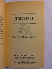 Charles R. Saunders – First three Imaro PAPERBACKS Daw 1st editions