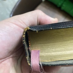 1950 KJV King James Dickson New Analytical Indexed Bible Genuine Morocco Leather