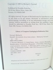 Dustoff: The Memoir of an Army Aviator (Signed) by Michael J. Novosel