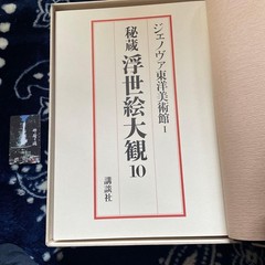 Ukiyo-e Art Book Genoa Museum of Oriental Art, 276 pages, Excellent Condition