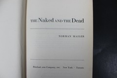 The Naked and The Dead Norman Mailer 1948 First Edition War Rinehart HC