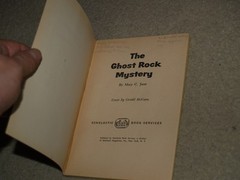 The Ghost Rock Mystery by Mary C Jane Scholastic Paperback 1st print 1962