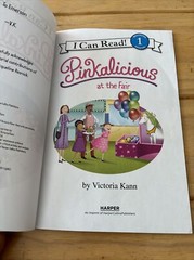 I Can Read Level 1 Ser.: Pinkalicious at the Fair by Victoria Kann (2018, Trade