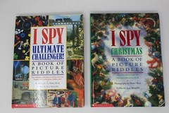 Lot of 5 of I SPY BOOKS A Book of Picture Riddles Hardcover – Random