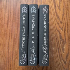 To Bleed A Crystal Bloom OOP Hardcovers Sarah A. Parker