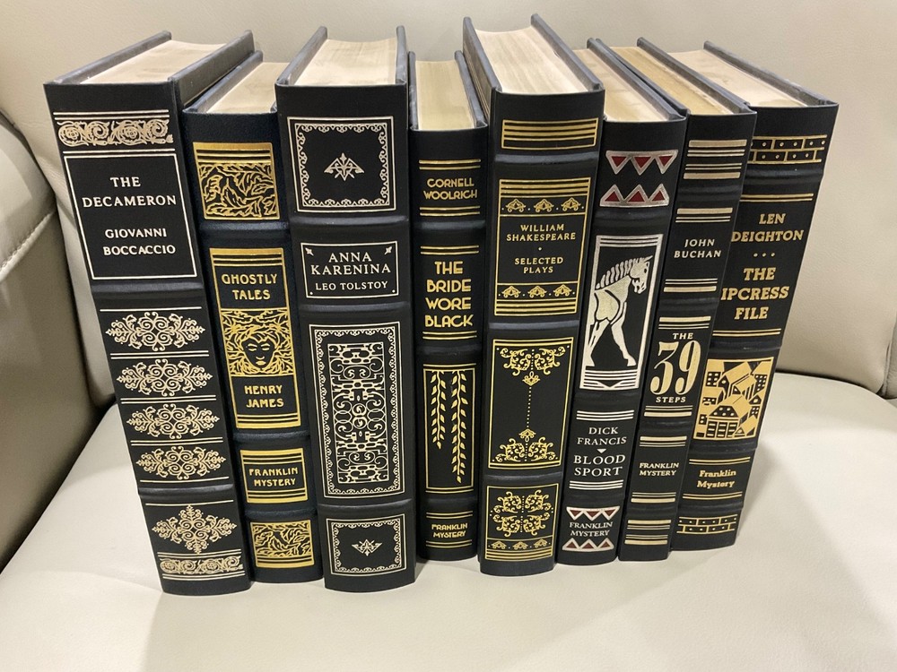 [8 Book Lot] Franklin Library Books- Excellent Condition.