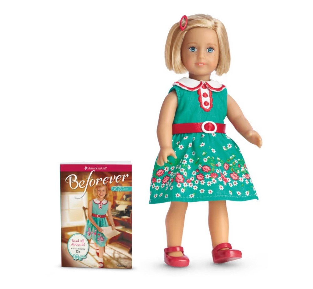 American Girl Kit Kittredge Mini 6.5” Doll and Book – NEW IN BOX