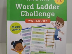 Step-By-Step Word Ladder Challenge Workbook Grades 4-5 Michelle Gajda Pre-owned