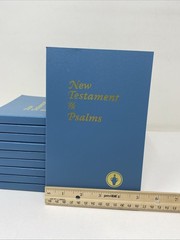 Lot 10 ESV Gideons Personal Size Thinline New Testament Psalms Bible Paperback