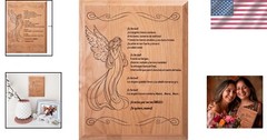 Unique Engraved 7×9” Wood Plaque for Mother’s Day – Spanish Poem Keepsake