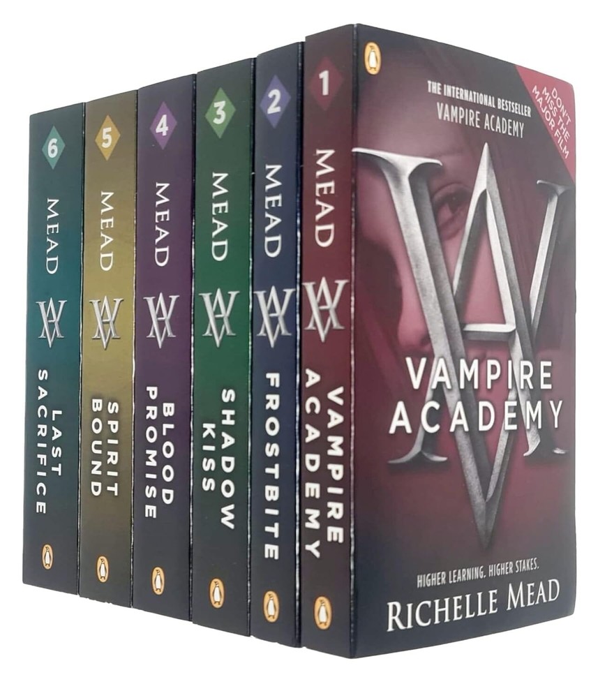 Vampire Academy Series By Richelle Mead 6 Books Collection Set – Ages 12-16 – PB
