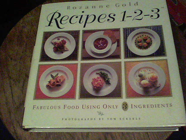 Recipes 1-2-3 by Rozanne Gold using only 3 ingredients s10