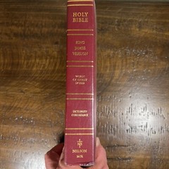 Thomas Nelson Red Letter KJV King James Holy Bible 2001