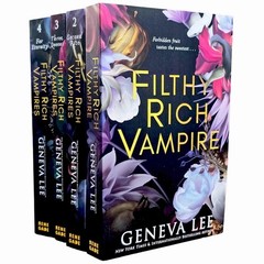 Filthy Rich Vampires 4 Book Collection Set by Geneva Lee Paperback Paranormal Ro