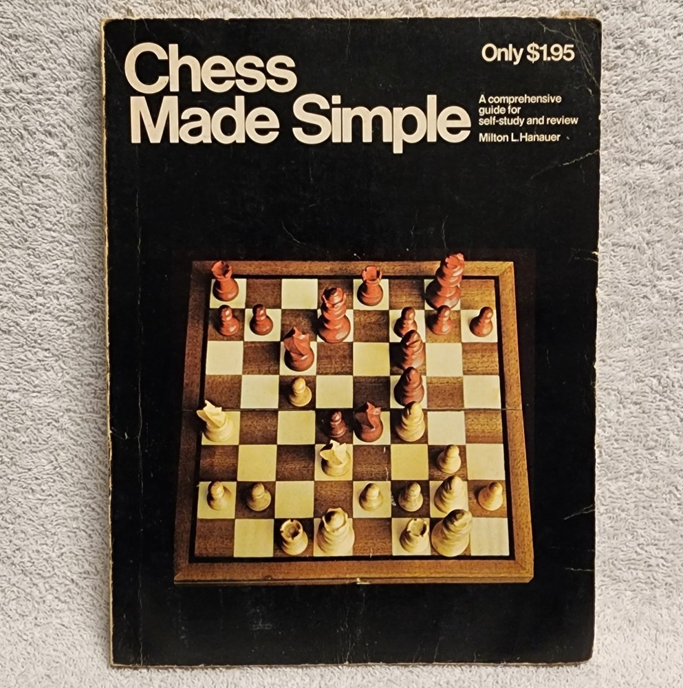 Chess Made Simple by Milton L Hanauer 1957 Made Simple Books Paperback 1st Ed