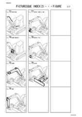 YANMAR ViO75 Excavator Parts Catalog Manual – BOUND – COVERS – XL FOLDOUT PAGES